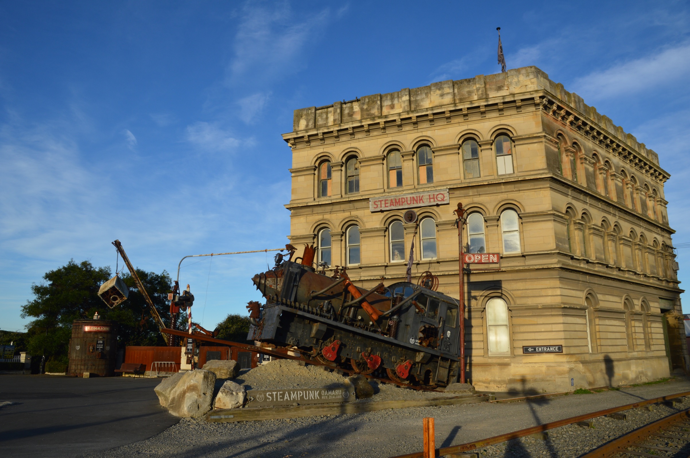 Steampunk HQ, Oamaru, New Zealand