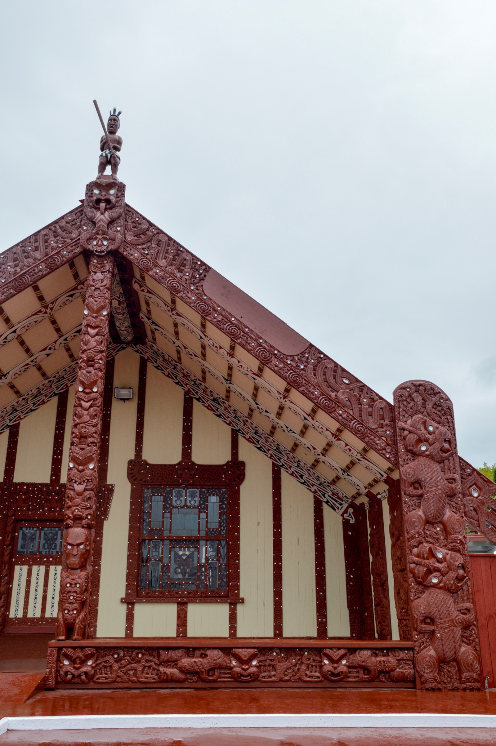 Te Papaiouru Marae conference center, Rotorua, New Zealand