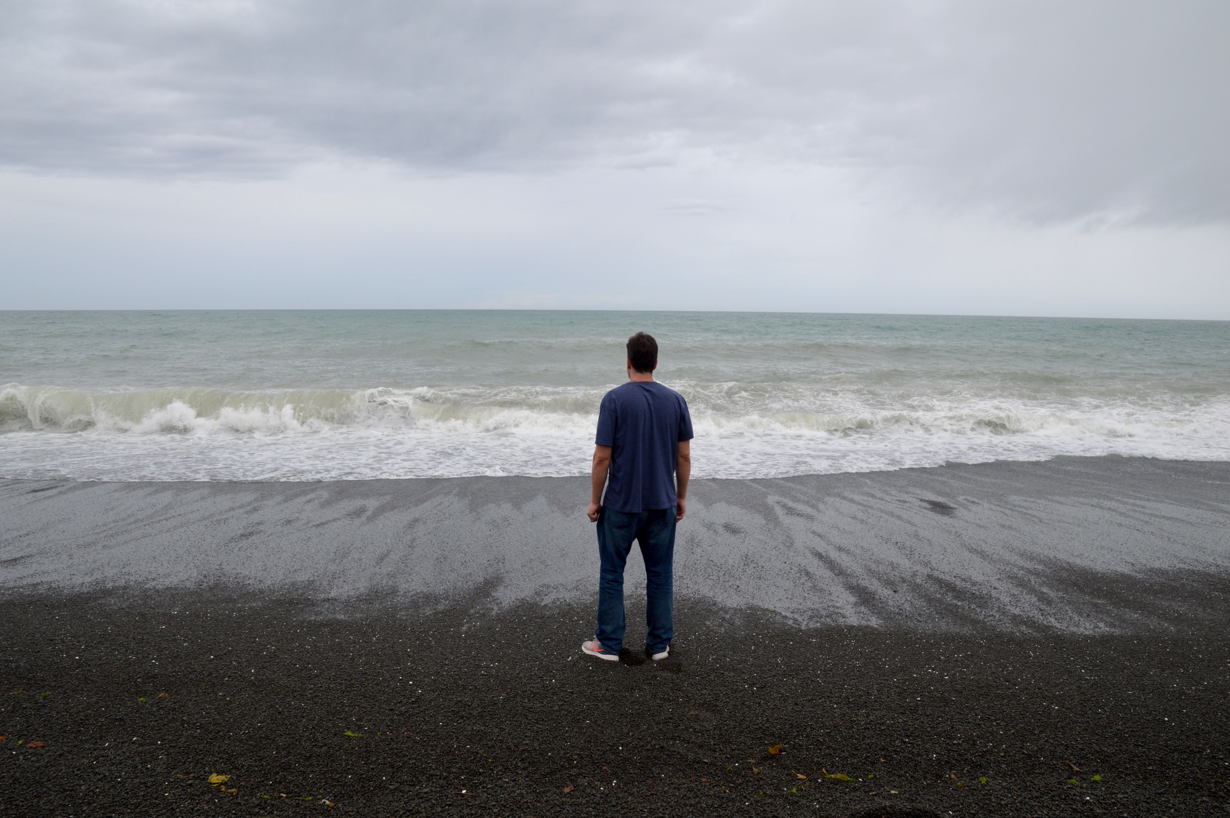 Beach in Napier, New Zealand