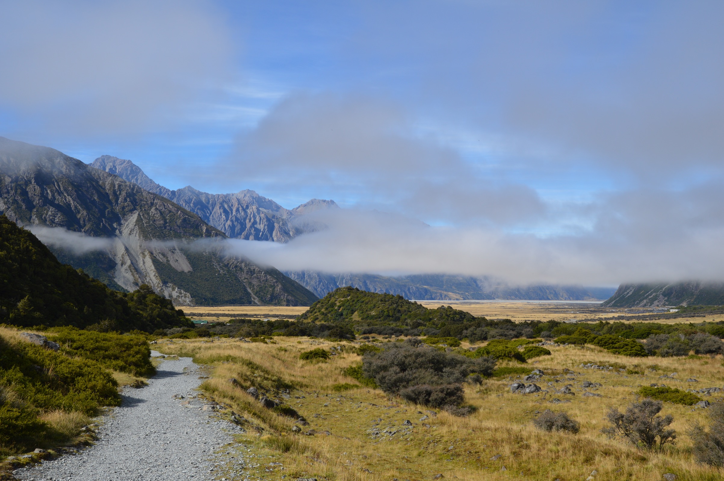 Kea Point track, Aoraki/Mount Cook National Park, New Zealand