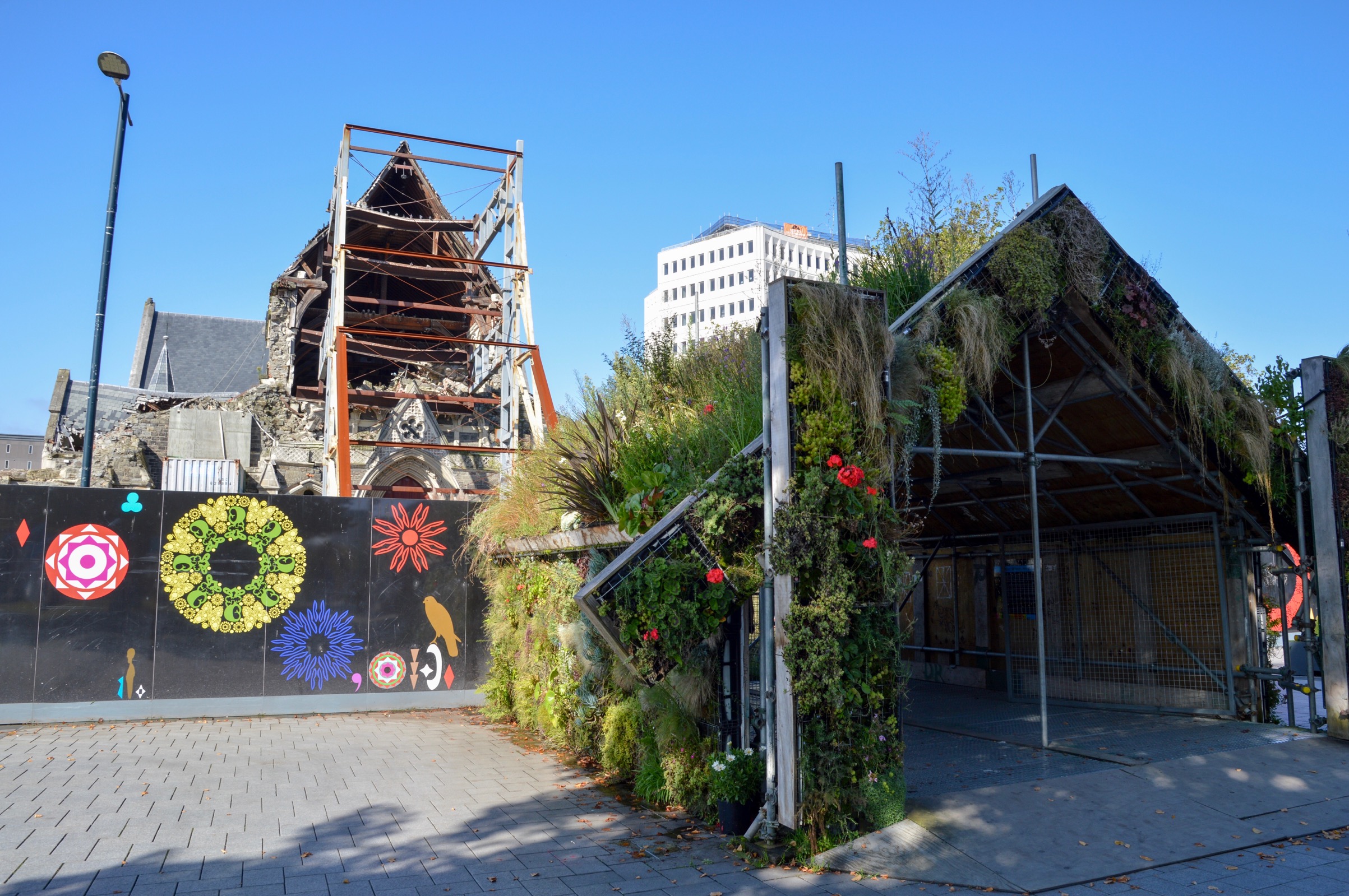Remains of ChristChurch Cathedral, Christchurch, New Zealand