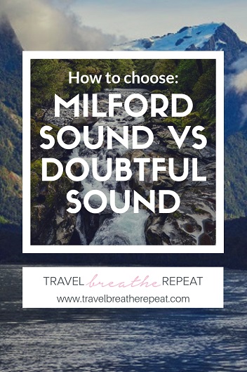 Milford Sound vs Doubtful Sound: how to choose a fjord tour in New Zealand; the best fjord cruise on the South Island of New Zealand; #travel #newzealand #southisland #traveltips #nature #fjords #adventure #milfordsound #doubtfulsound