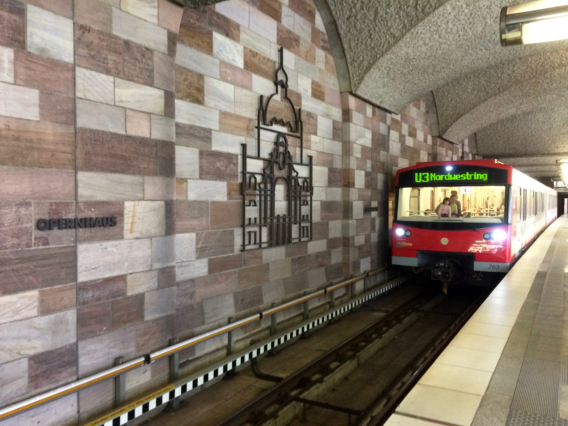 U-bahn station, Nuremberg, Germany