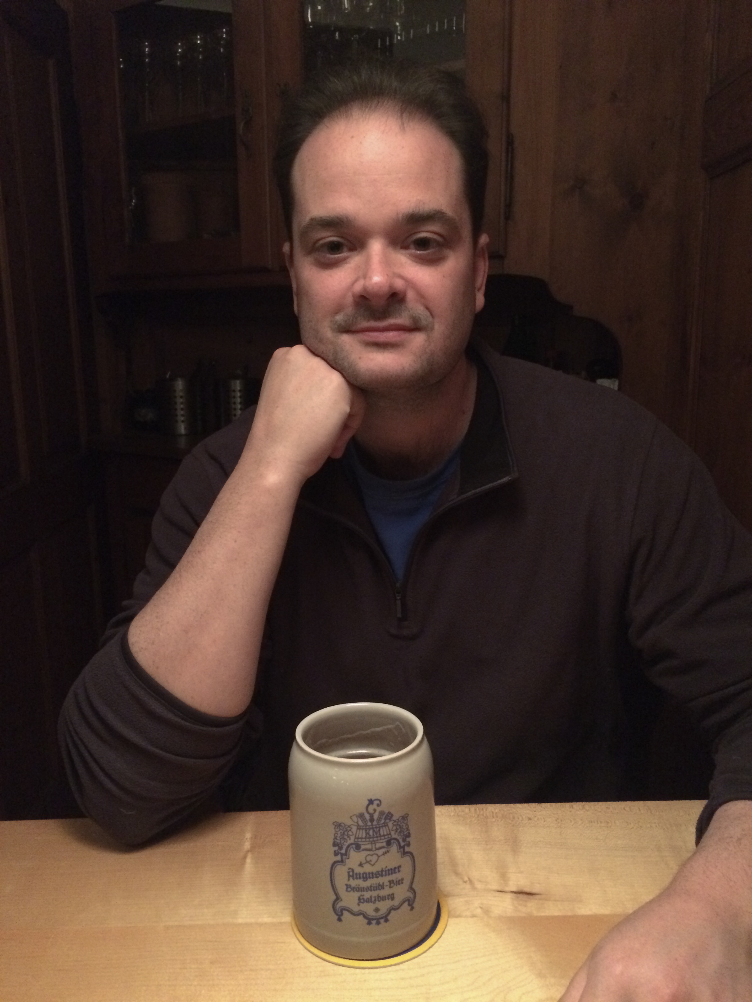 Augustiner beer, Bärenwirt, Salzburg, Austria