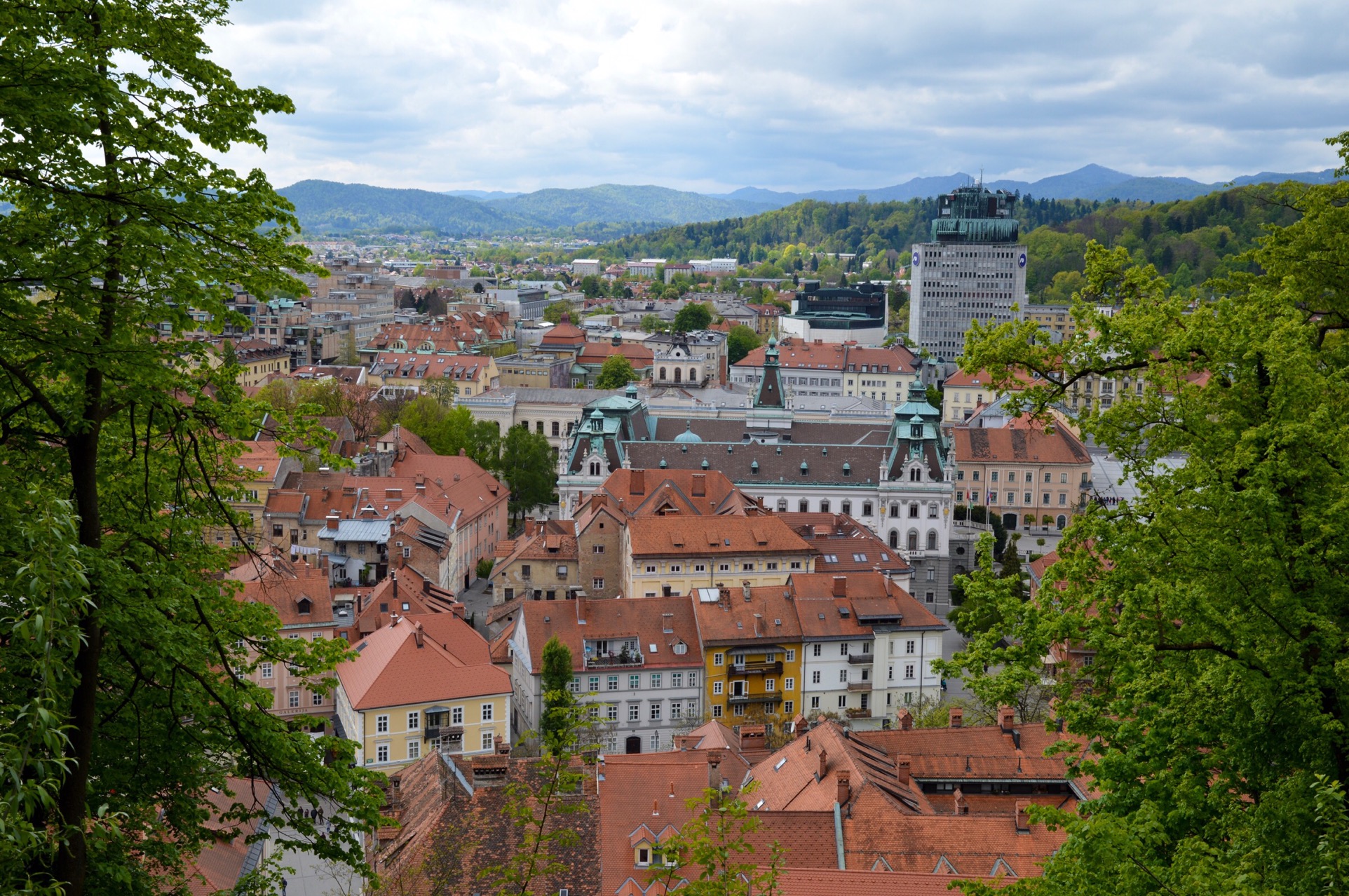 View from Ljubljana Castle, Slovenia