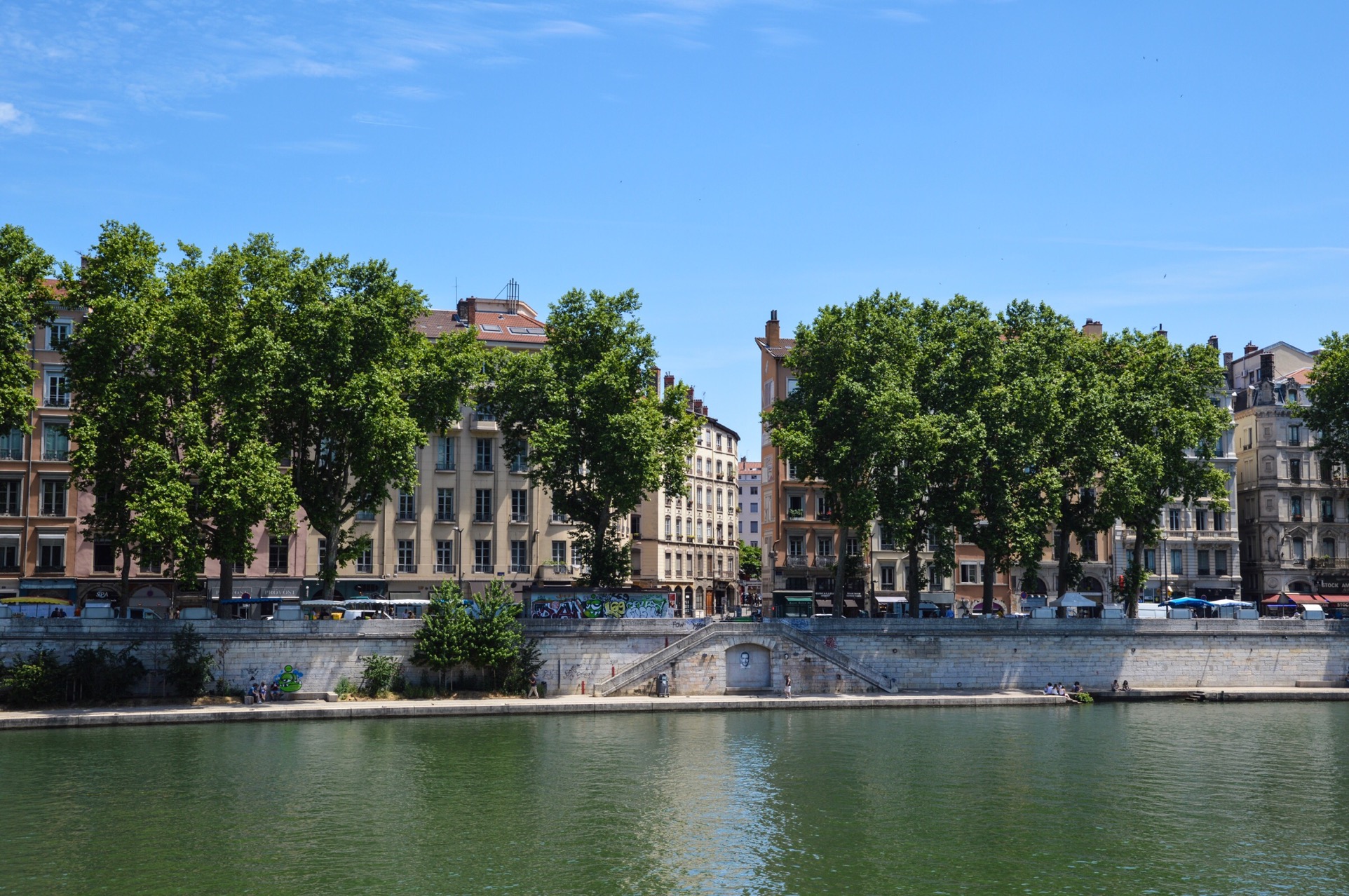 Saône River, Lyon, France