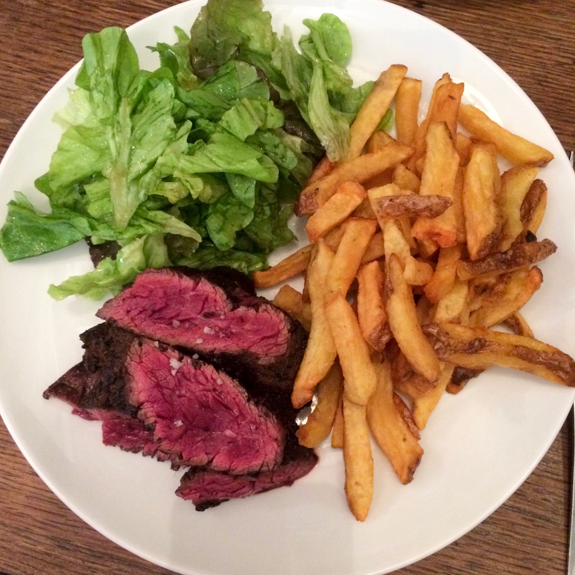 Steak frites, Poulette, Paris, France