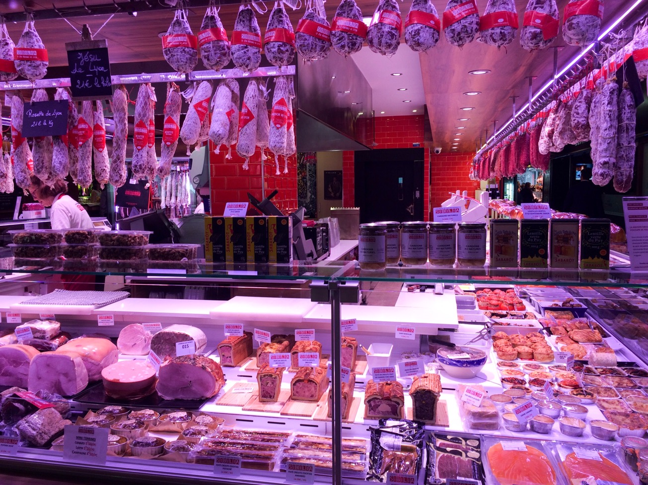 Les Halles de Lyon, France