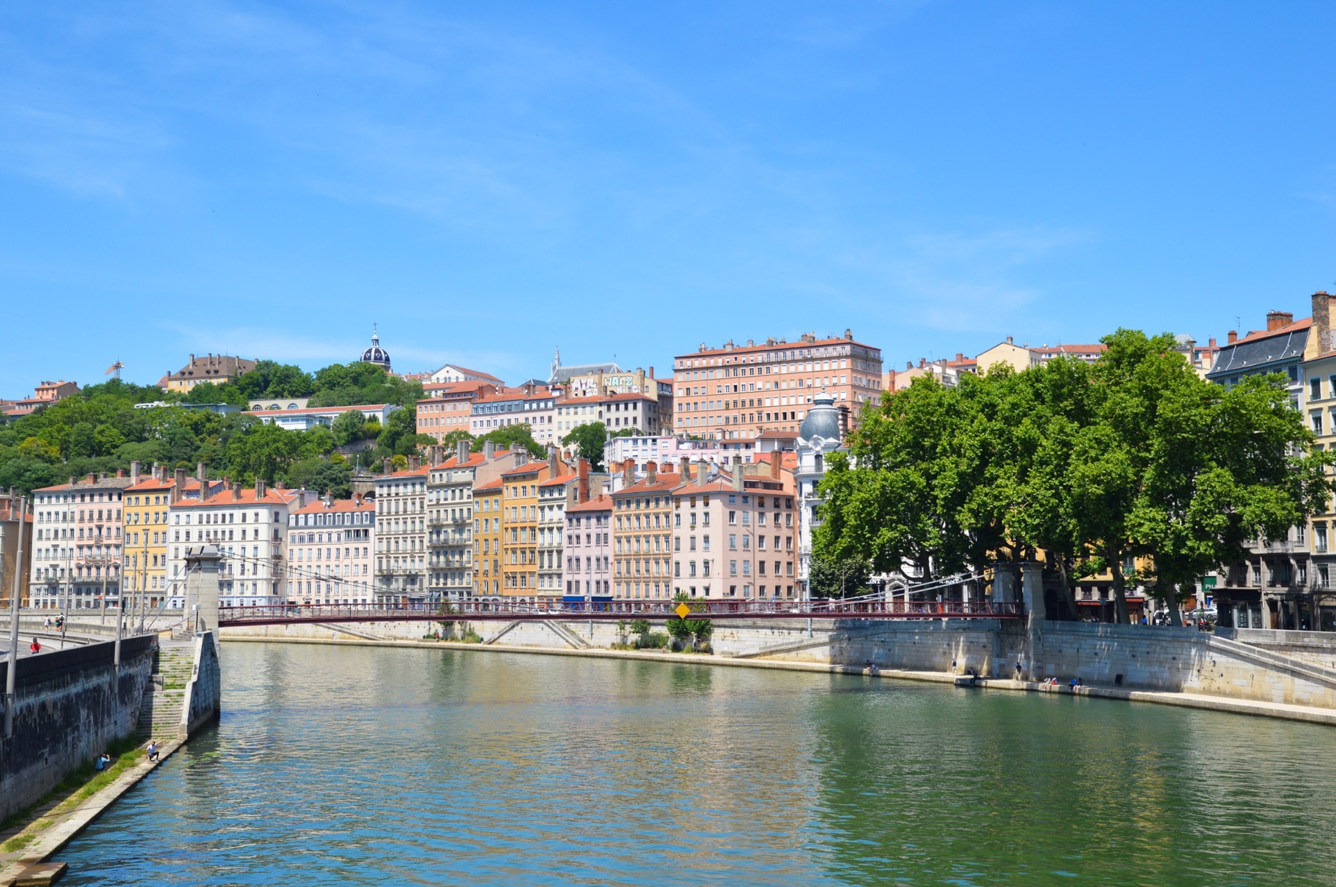 Saône River, Lyon, France