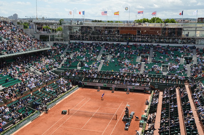 French Open tennis, Roland Garros, Paris, France