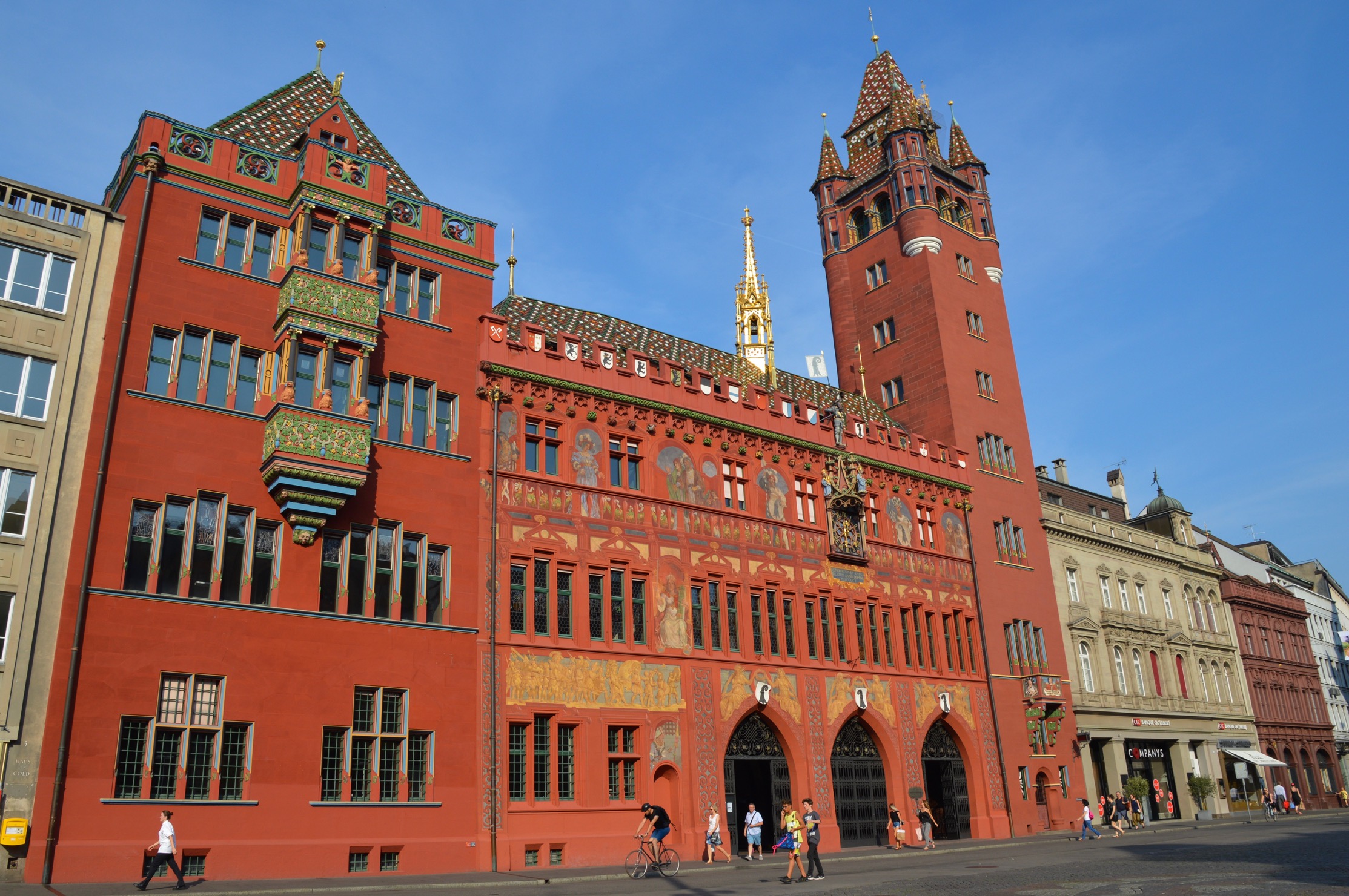 Rathaus Basel-Stadt, Switzerland