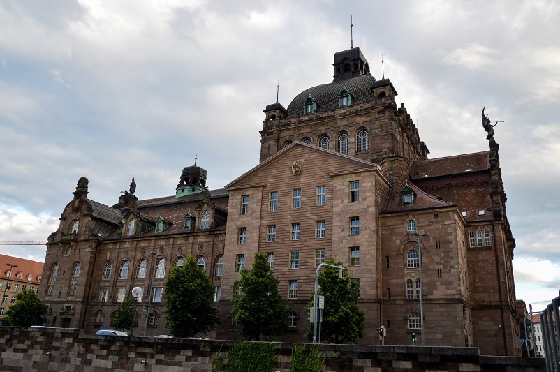 A large building, the Opera House in Nuremberg