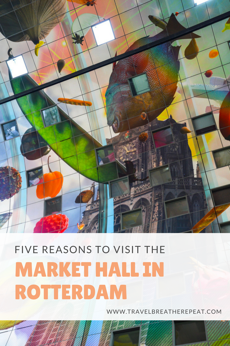 Five reasons to visit the Market Hall in Rotterdam, the Netherlands; Rotterdam Markthal; things to do in Rotterdam