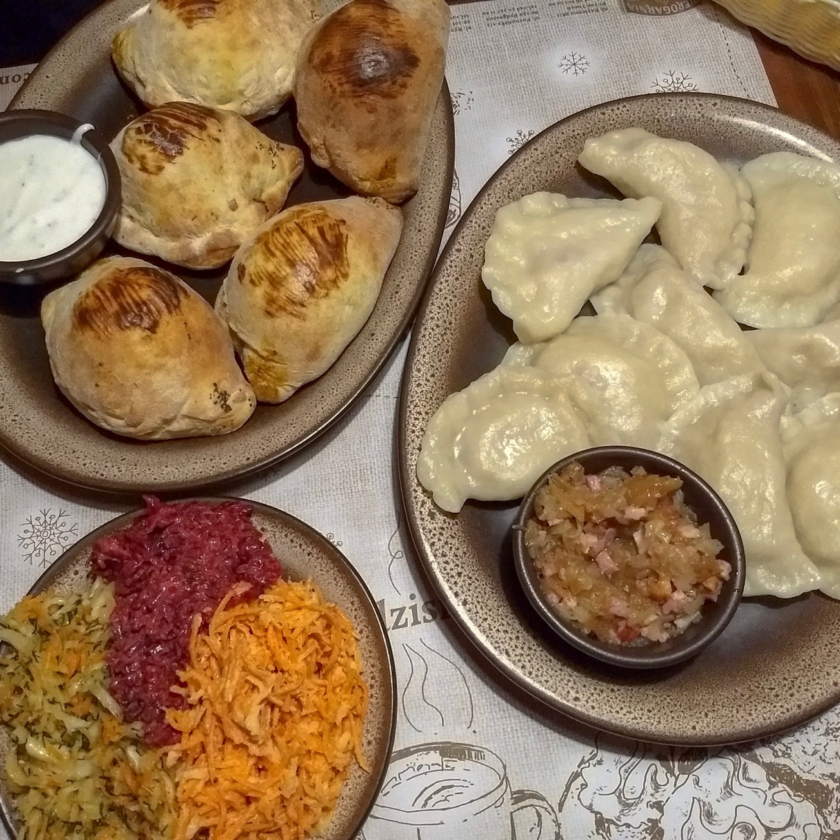 Pierogis, Pierogarnia Stary Młyn, Wrocław, Poland