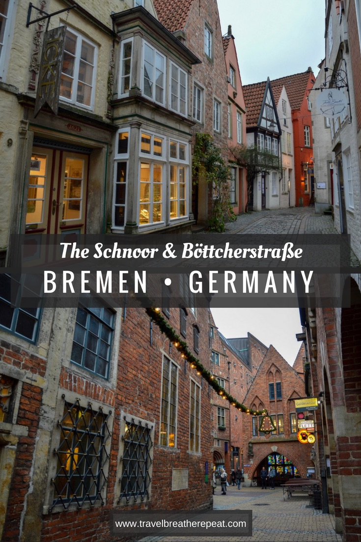 Exploring two unique Bremen attractions: the Schnoor and Böttcherstraße; Bremen, Germany; #bremen #germany #deutschland #schnoor #altstadt #Böttcherstraße #europe
