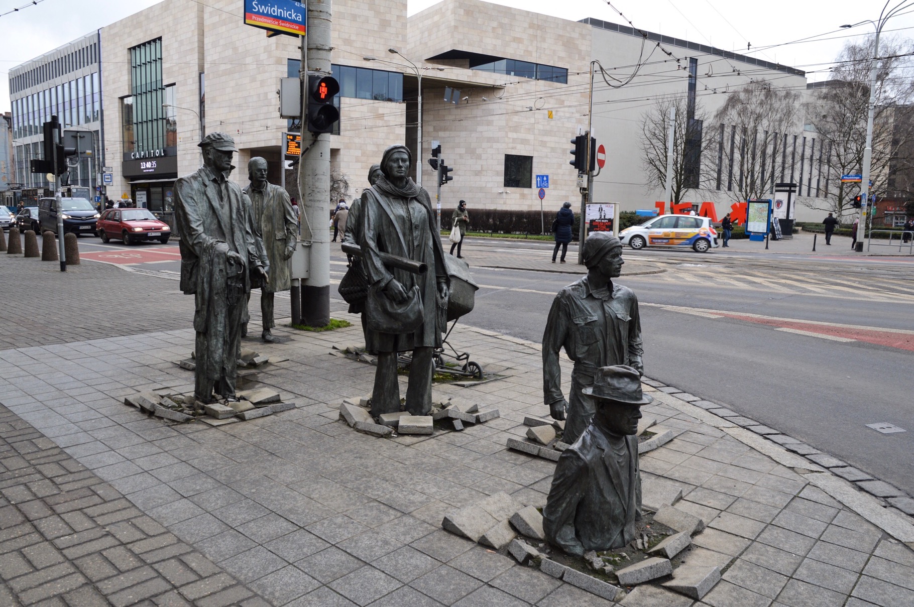 Anonymous Pedestrians, Wroclaw, Poland