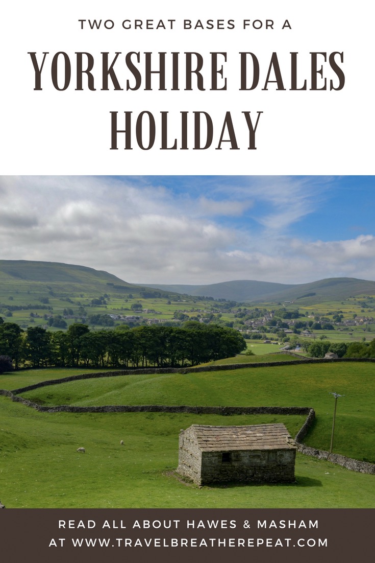 Two great bases for a Yorkshire Dales holiday: Hawes & Masham; places to stay in North Yorkshire; things to do in the Yorkshire Dales; #yorkshiredales #yorkshiredalesnationalpark #northyorkshire #england #hawes #masham #travel #travelinspiration