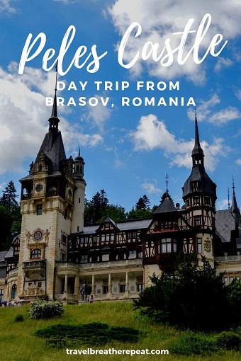 Tips for taking a day trip from Brasov to Peles Castle in Sinaia, Romania; day trips from Brasov; castles in Romania #romania #brasov #sinaia #pelescastle #castles #europe #travel
