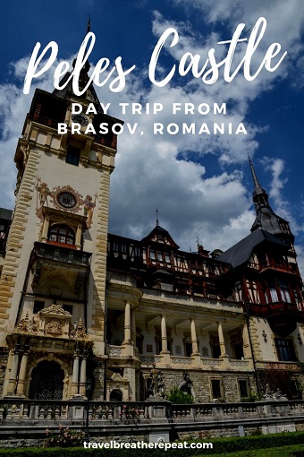Tips for taking a day trip from Brasov to Peles Castle in Sinaia, Romania; day trips from Brasov; castles in Romania #romania #brasov #sinaia #pelescastle #castles #europe #travel