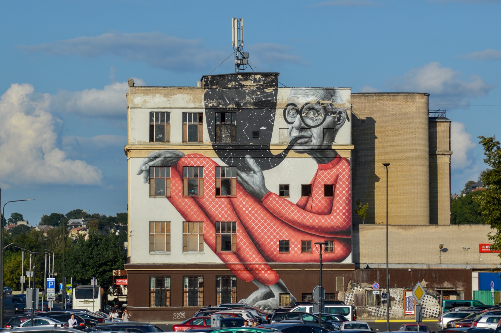 Street art, Kaunas, Lithuania