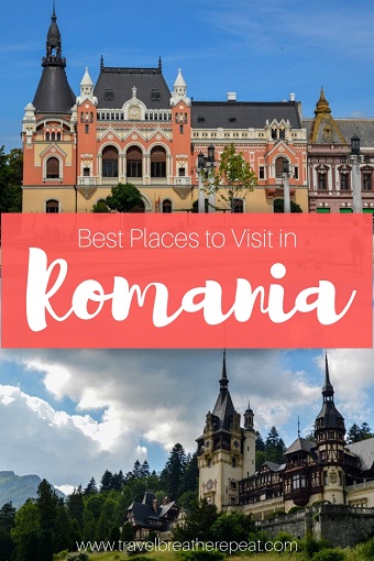 Places to visit in Romania; one and two week Transylvania itinerary ideas; #europe #travel #romania #transylvania #brasov #cluj #sibiu #sighisoara #oradea