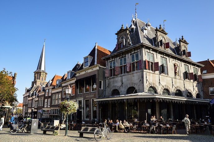 A beautiful building in Hoorn, the Netherlands