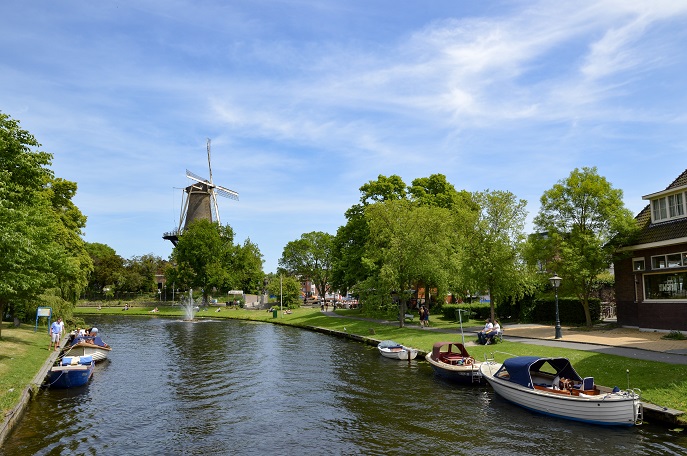 Windmill, Leiden, The Netherlands