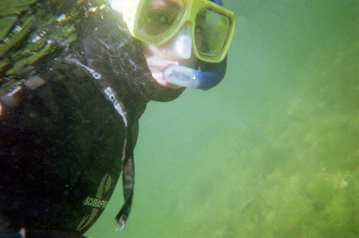 Woman snorkeling on an accessible cruise excursion