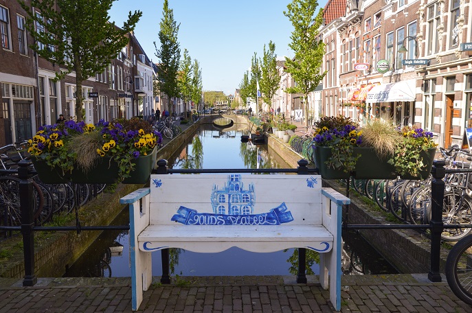 Canal, Gouda, the Netherlands