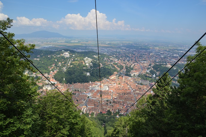 Mt. Tampa view, Brasov, Romania