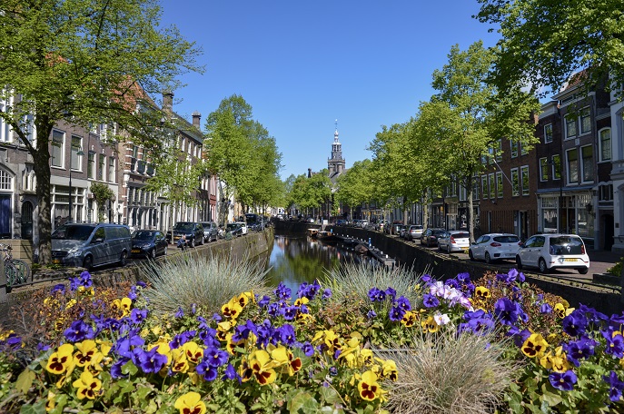 Canal, Gouda, the Netherlands