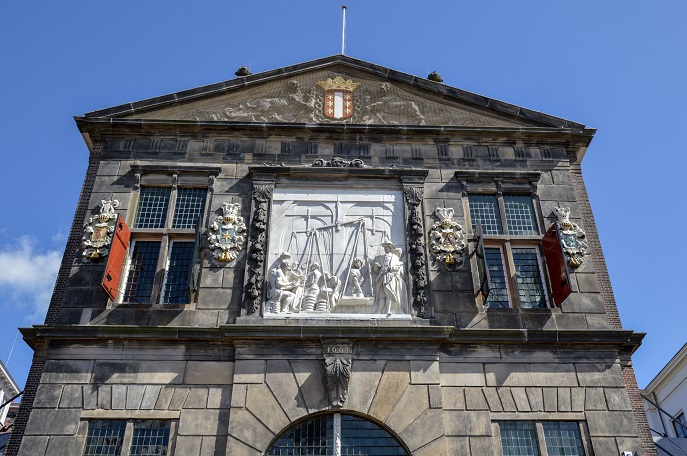 Goudse Waag in Gouda, the Netherlands