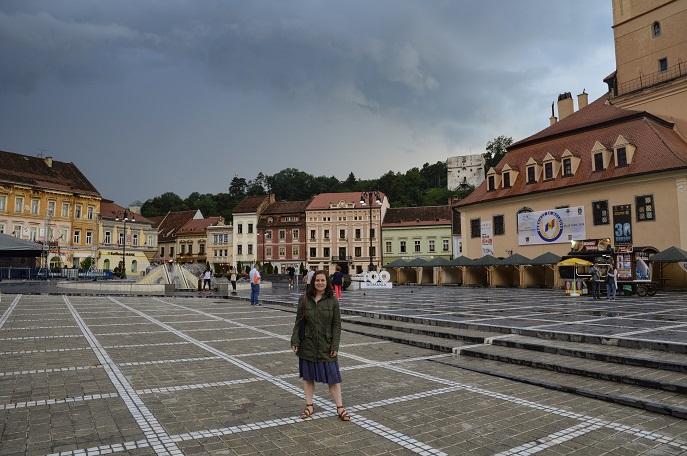 Old Town Main Square, Brasov, Romania