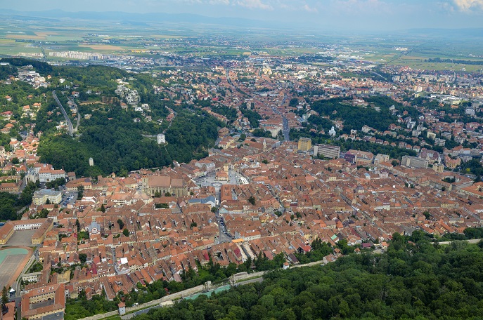 Mt. Tampa view, Brasov, Romania