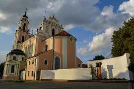 Church in Vilnuis, Lithuania