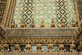 Temple Detail, Bangkok