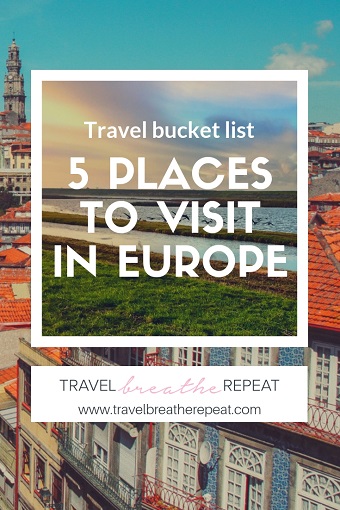 Travel bucket list: 5 places to visit in Europe; European destinations; Europe trip ideas; #travel #bucketlist #travelinspiration #europe #athens #belgrade #porto #skopje #waddenislands