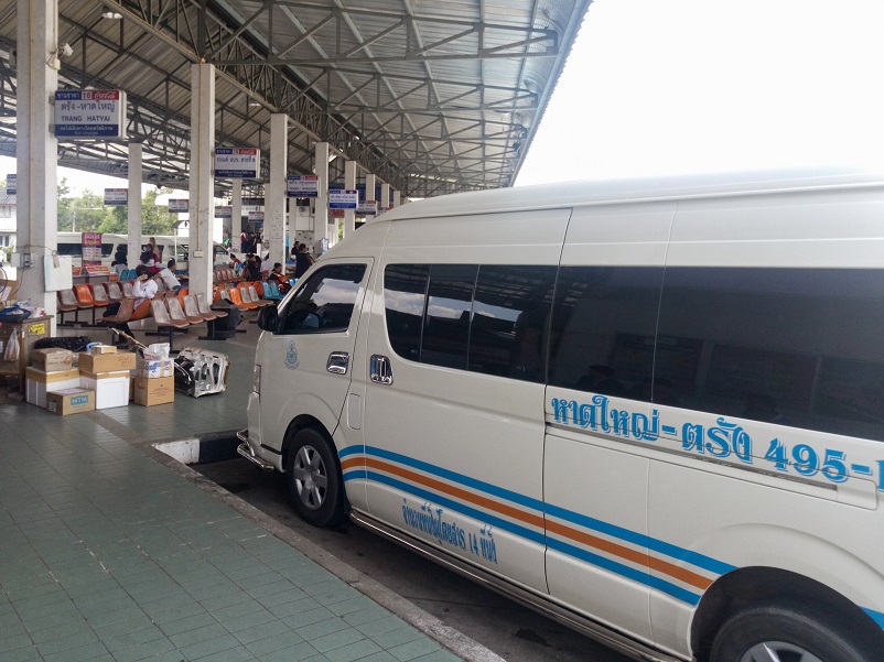 Minivan in Trang, Thailand