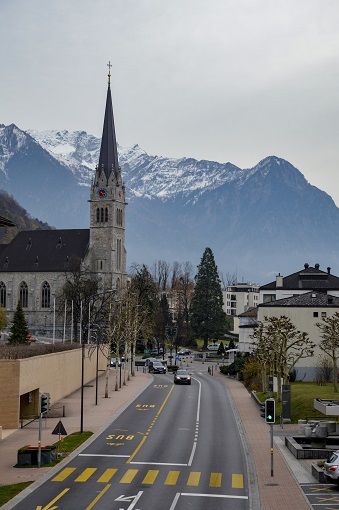 Vaduz Cathedral during the day, one of the things to see in Liechtenstein