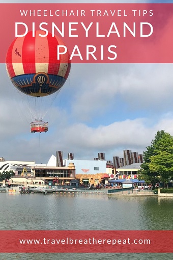 Tips for visiting Disneyland Paris in a wheelchair; accessible travel tips for wheelchair users visiting Disneyland Paris; #disney #disneylandparis #paris #accessibletravel #traveltips #wheelchairtravel