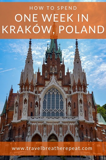 How to spend a week in Krakow, Poland; things to do in Krakow; #krakow #poland #europe #travelinspiration #traveltips