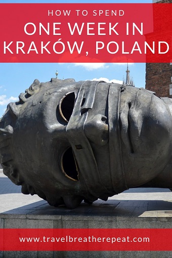 How to spend a week in Krakow, Poland; things to do in Krakow; #krakow #poland #europe #travelinspiration #traveltips