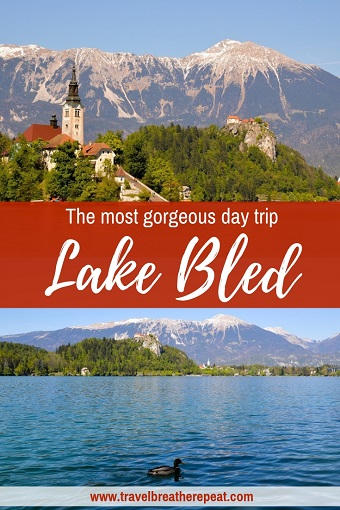 Tips for how to take the most beautiful day trip from Ljubljana to Lake Bled in Slovenia; things to do in Lake Bled; taking the Ljubljana to Bled bus; #ljubljana #lakebled #bled #slovenia #europe #travel #travelinspiration #traveltips #europetravel