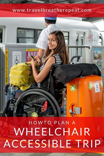 Tips for planning a wheelchair accessible trip without a travel agent #accessibletravel #accessibletourism #wheelchairtravel #traveltips