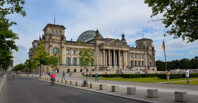 Reichstag in Berlin, Germany