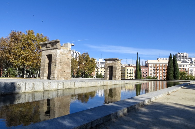 Temple of Debod in Madrid