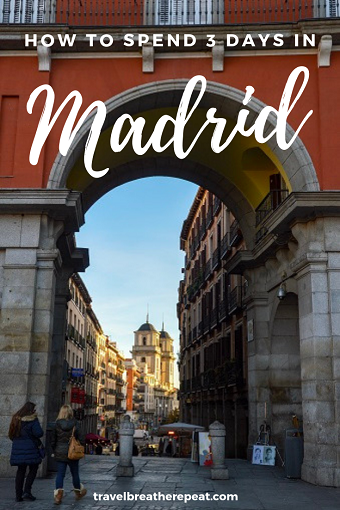 How to spend 3 days in Madrid, Spain including main attractions and restaurants; #madrid #spain #europe #traveltips #travel