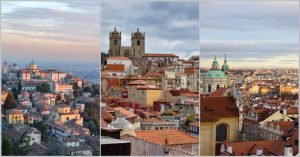 Three pictures of destinations that make a great winter city break
