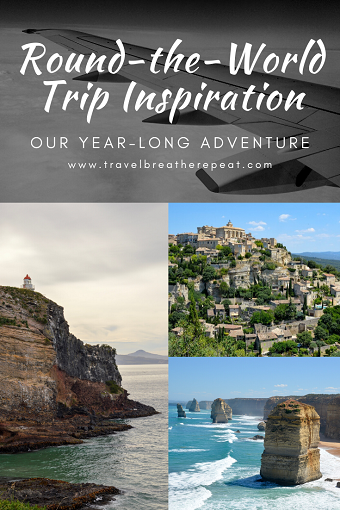 On our around the world trip, we were on the road for 13 months and visited 27 countries. Read our complete itinerary to get inspiration for your round-the-world trip. #roundtheworld #tripinspiration #travelinspiration #travel #triparoundtheworld #rtw