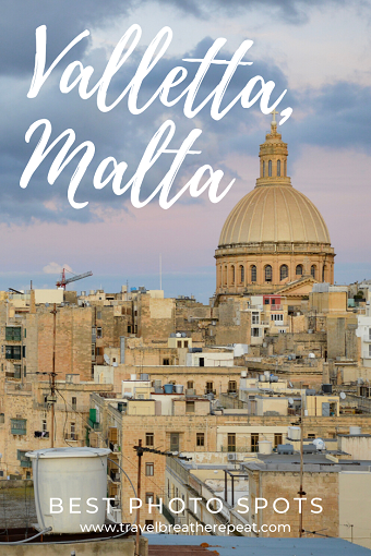 Best photo spots in Valletta, Malta including viewpoints and streets; Instagrammable locations in Valletta; #malta #valletta #europe #photography #travel